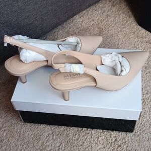 Alfani Nude Slingback Heels